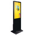 43inch Floor stand vertical Android touch screen interactive totem indoor digital signage advertising display